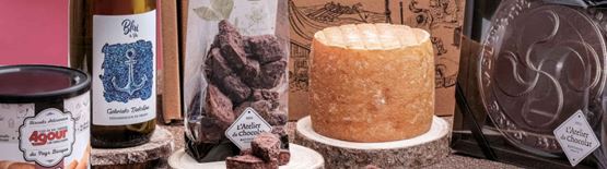 Cheese and chocolate from maison Agour