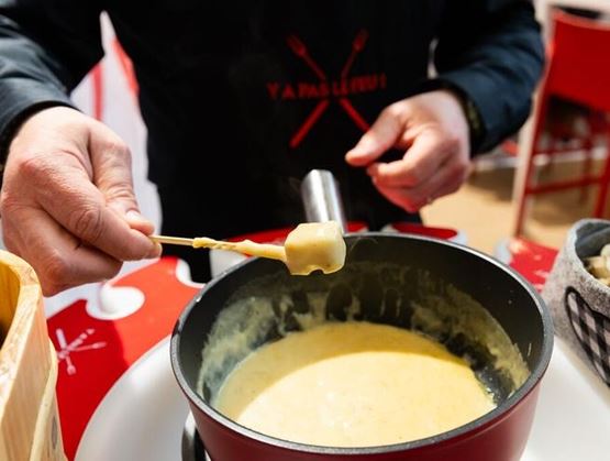 Fondue lors du Salon du Fromage et des Produits Laitiers