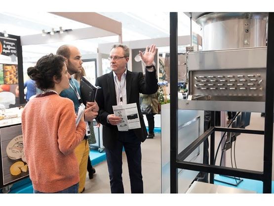 Stand en materiel et équipement du Salon du Fromage et des Produits Laitiers