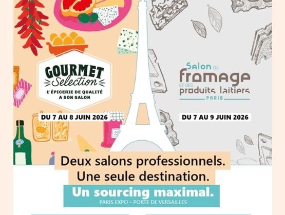 logo Gourmet Selection et salon du Fromage