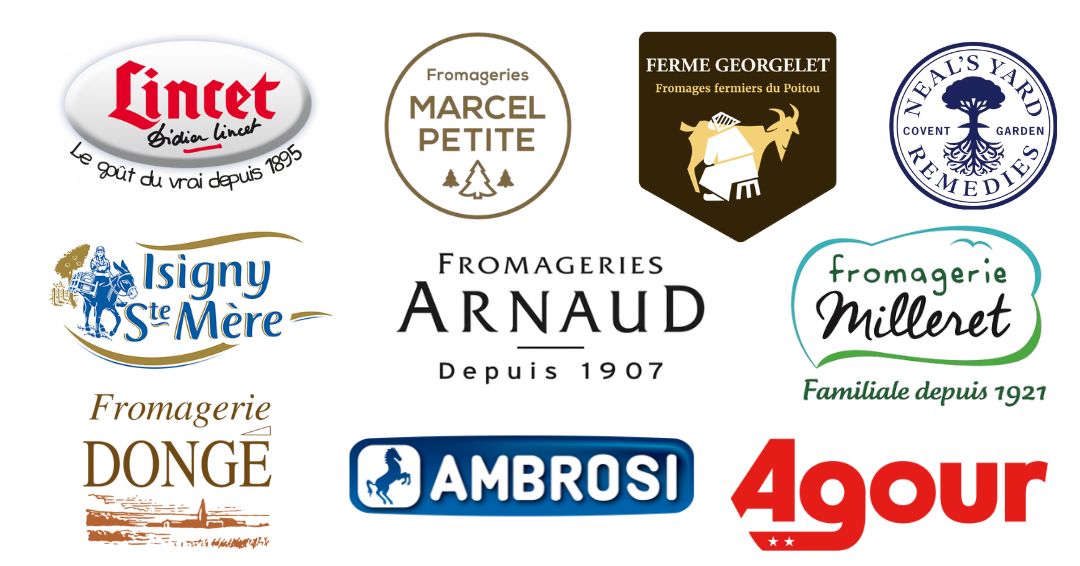 logos exposants Salon du Fromage 