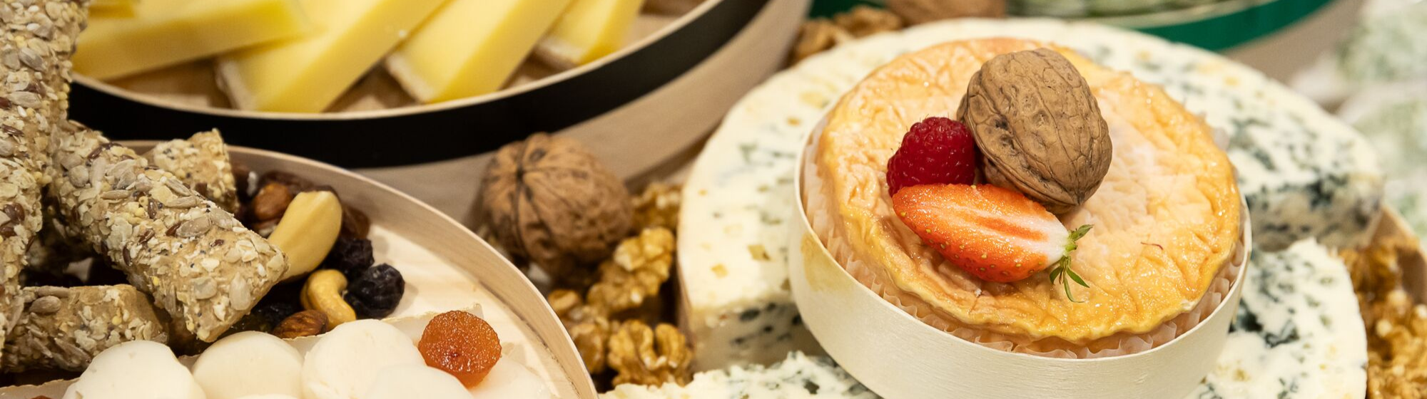 fromage avec une fraise 